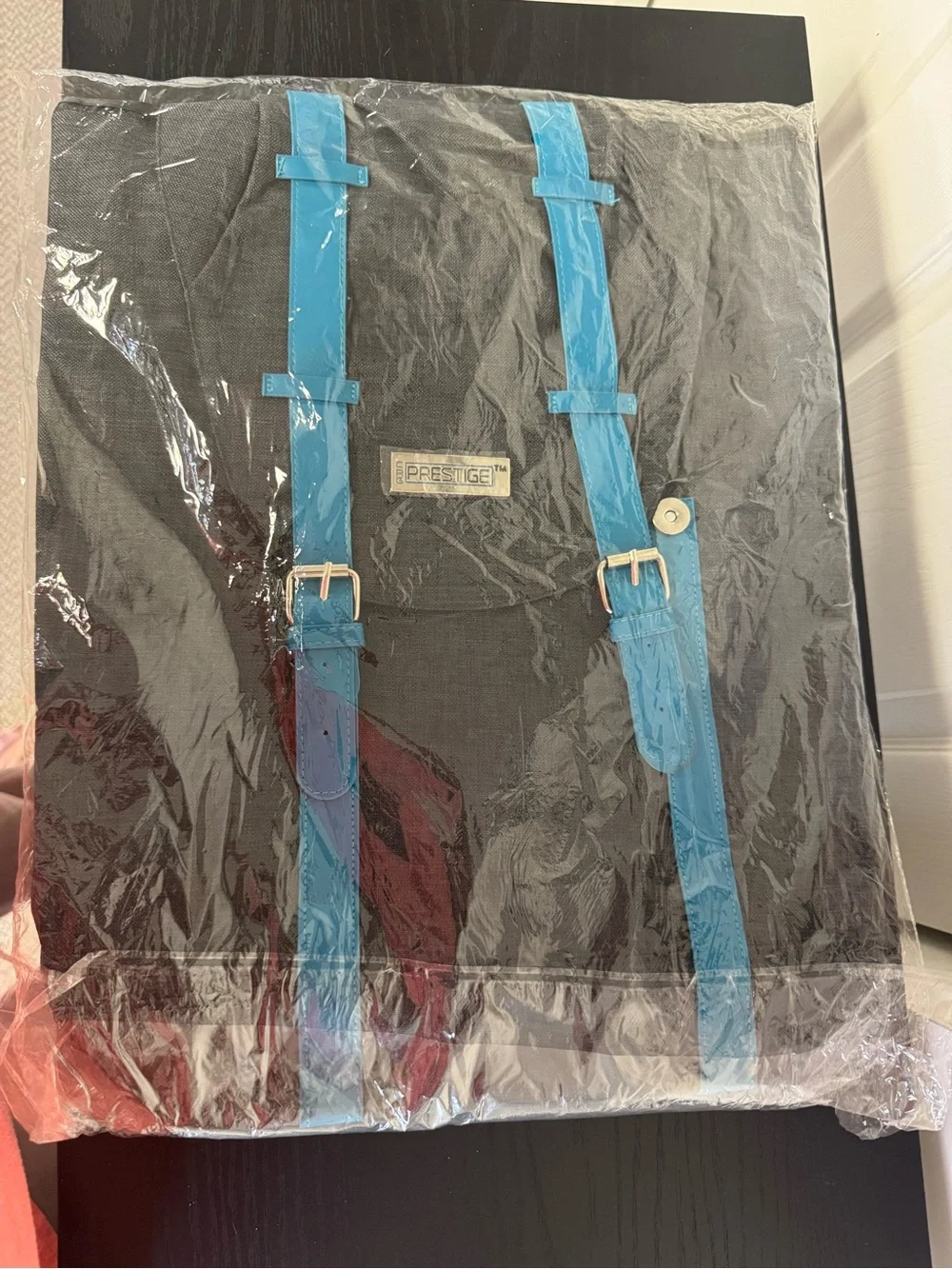CRG Prestige Laptop Backpack Grey & Teal - NWT Sealed!